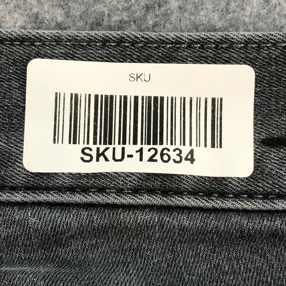 Banana Republic Traveler Mens Jeans 31x32 Gray Slim Fit Stretch Cotton Denim - Picture 15 of 15